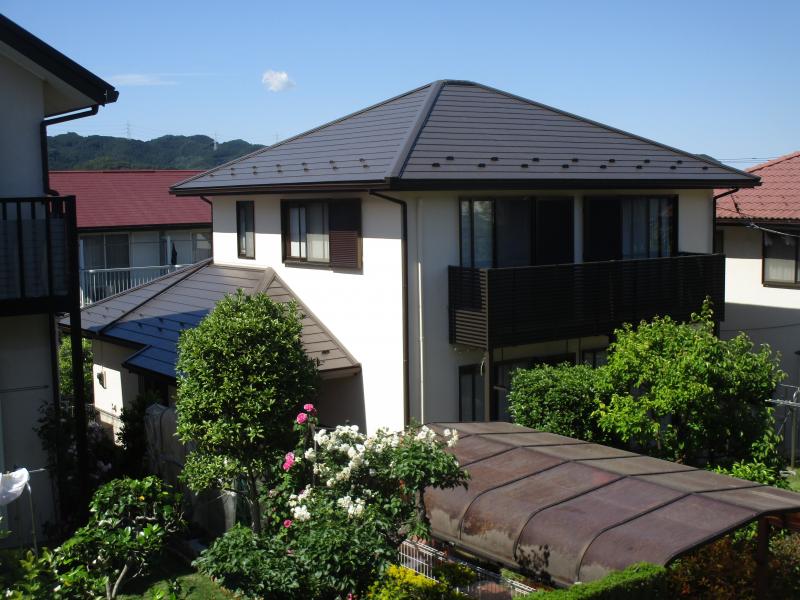 屋根カバー工法・外壁塗装・ベランダ工事